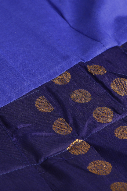 Yellow & Navy Pavadai Set